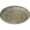 Ekena Millwork Federal Roped Small Ceiling Medallion (Canopies up to 6"), 12 5/8"OD x 1 1/8"P, Castle Stone Crackle CM12FECSC - alternate 2